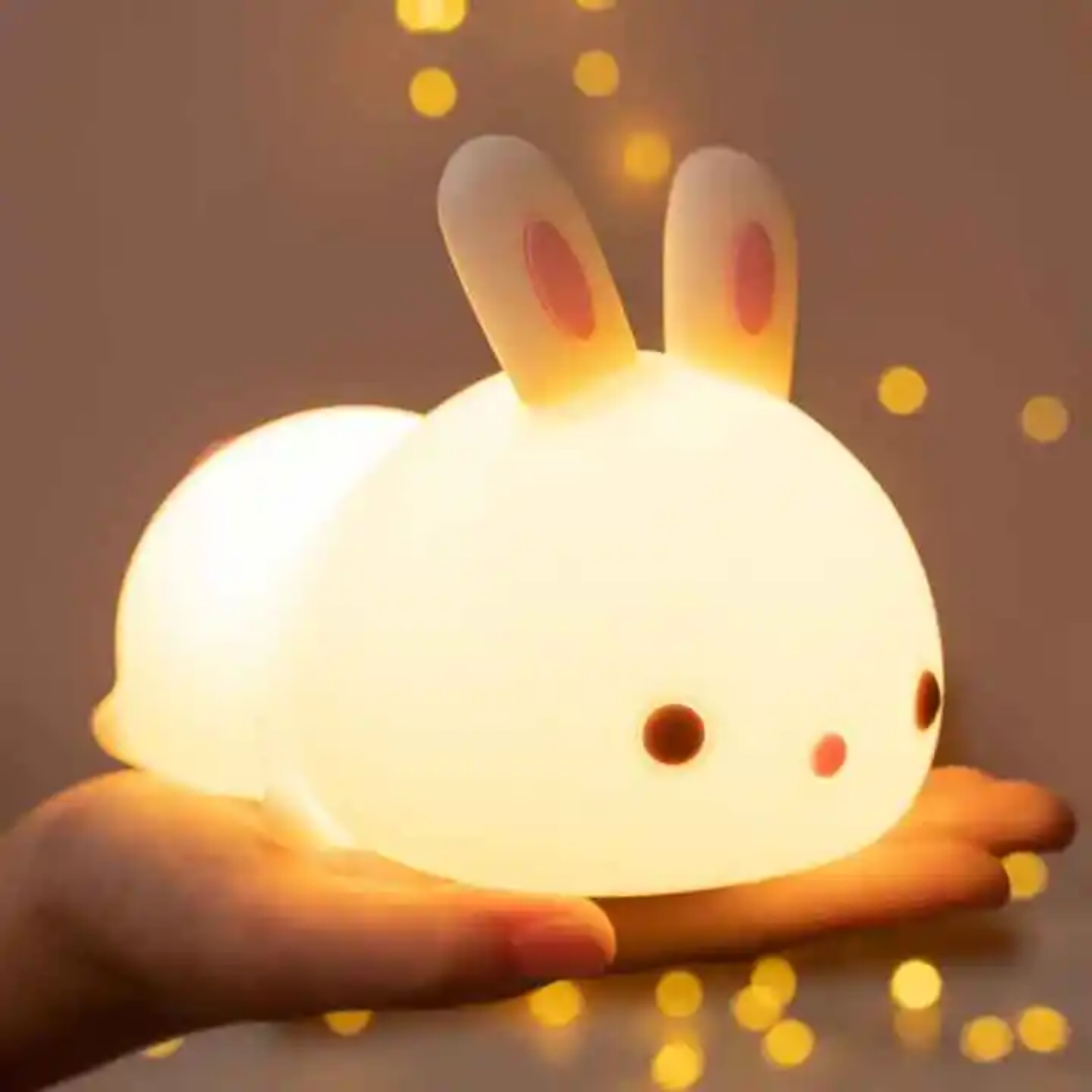 Veilleuse LED Lapin RGB Rechargeable