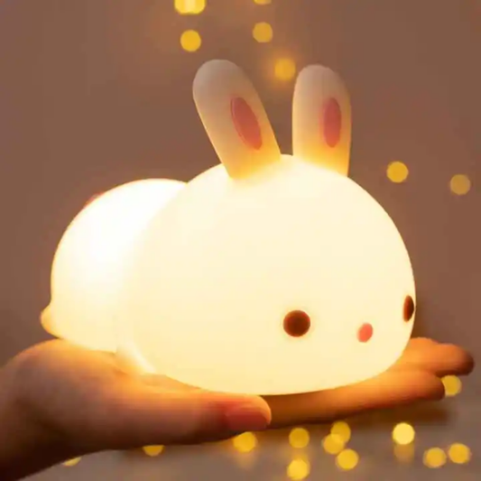 Veilleuse LED Lapin RGB Rechargeable